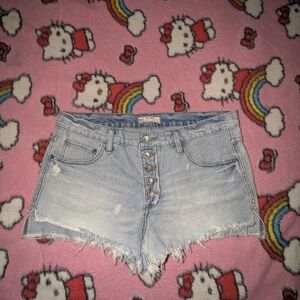 High Waisted Free People Shorts